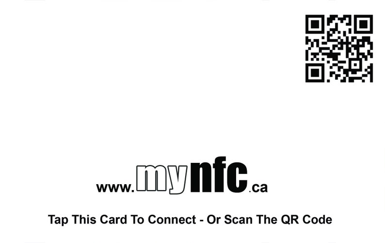 NFC Card  8.88 Custom Near-Field Communication Cards image 1