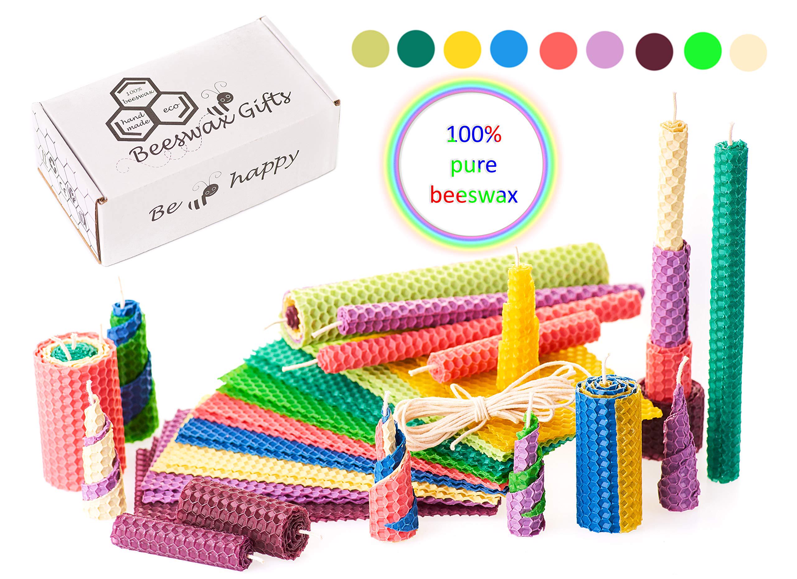 Candele In Cera D'Api Naturali - 500 Pezzi - Per Chiesa E Rituali - Altezza 15.5cm