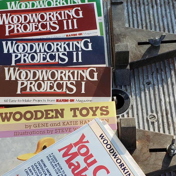 Woodworking Books Etsy