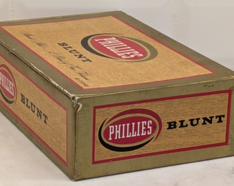 Phillies Blunt Vintage Magazine Cigar Ad Reproduction Metal