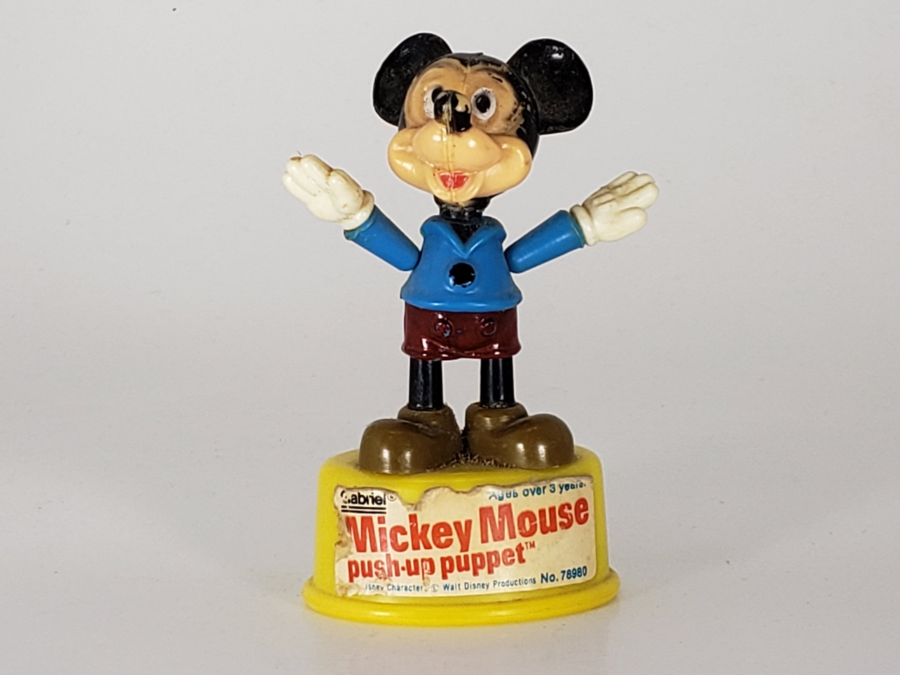 mickey mouse push pop