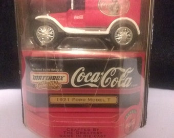 matchbox collectibles coca cola 1921 ford model t