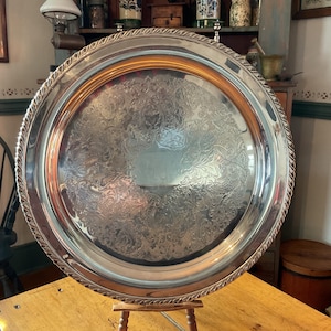 Oneida Usa Silver Platter - Etsy