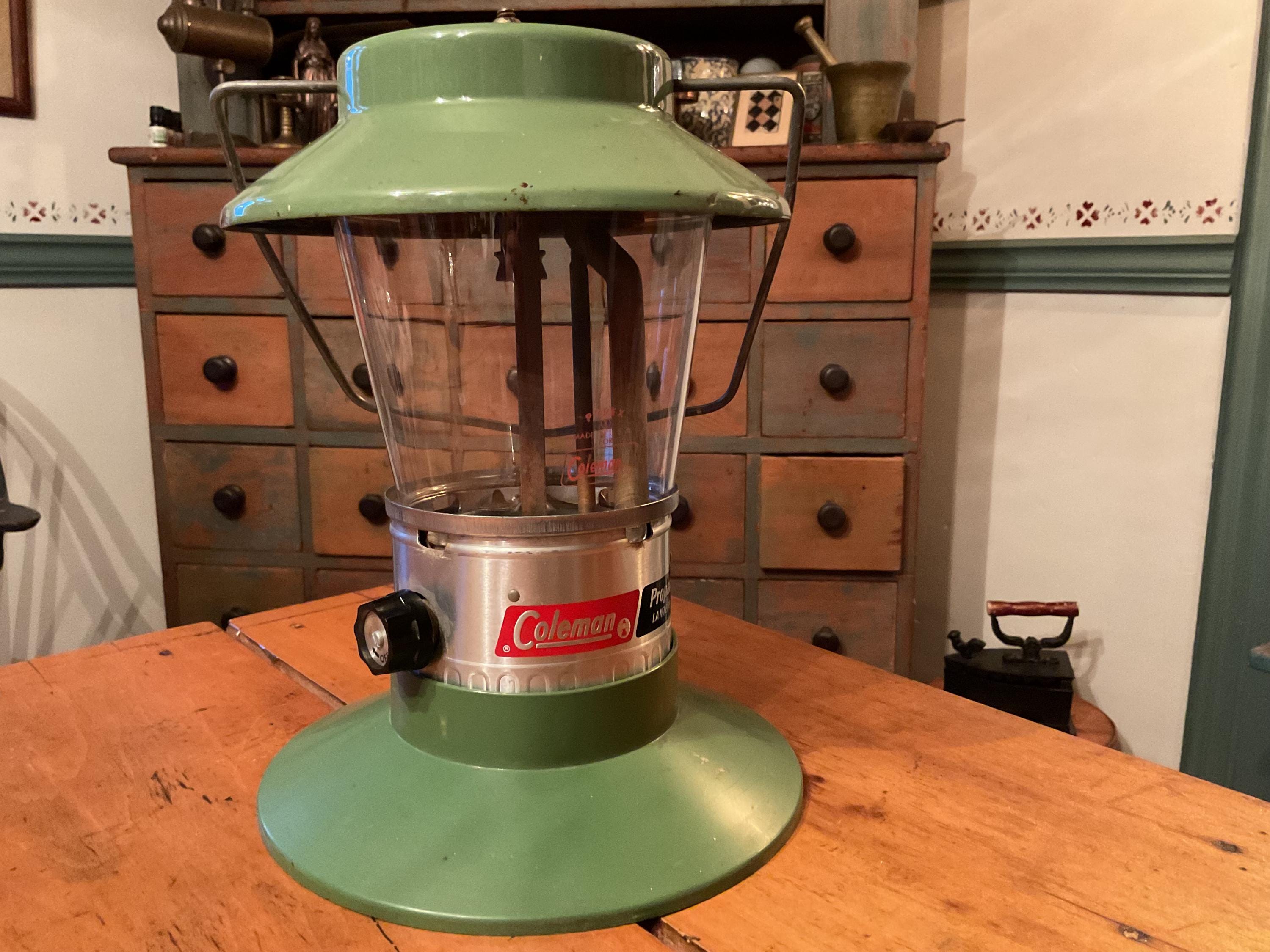 Vintage Red Coleman Lantern - Etsy