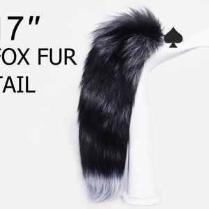 Aliriga Fox Fur Tail Plug Fox Tail Plug Wolf Tail Butt Plug Cat Tail