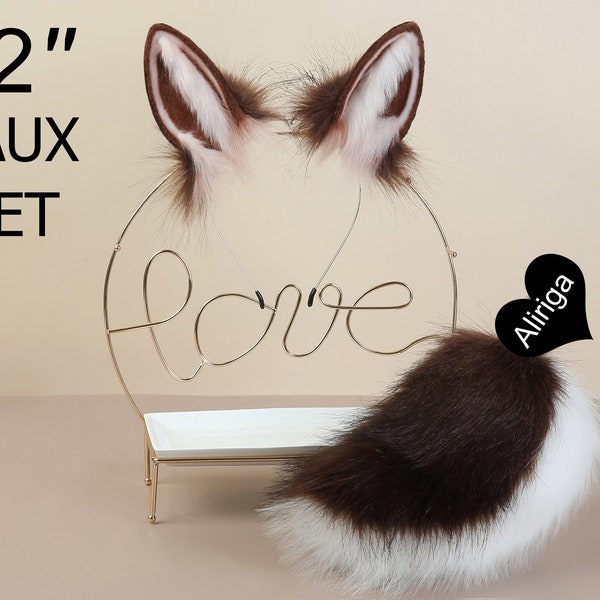 Realistic Bunny Ear and Tail Set Etsy