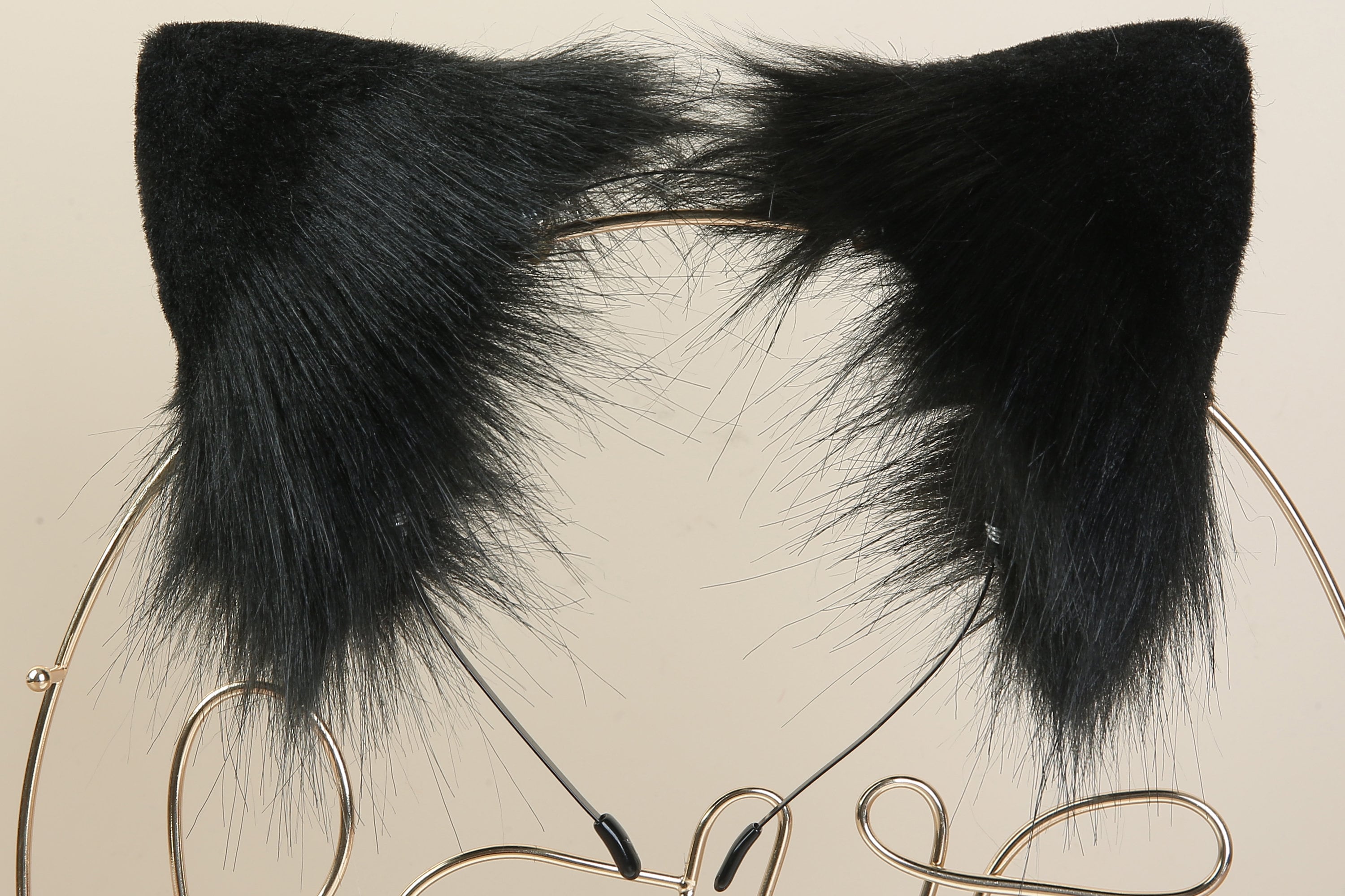 Black Cat Ear and Tail Plug Set Kitten Tail Buttplug Cat Tail Etsy India