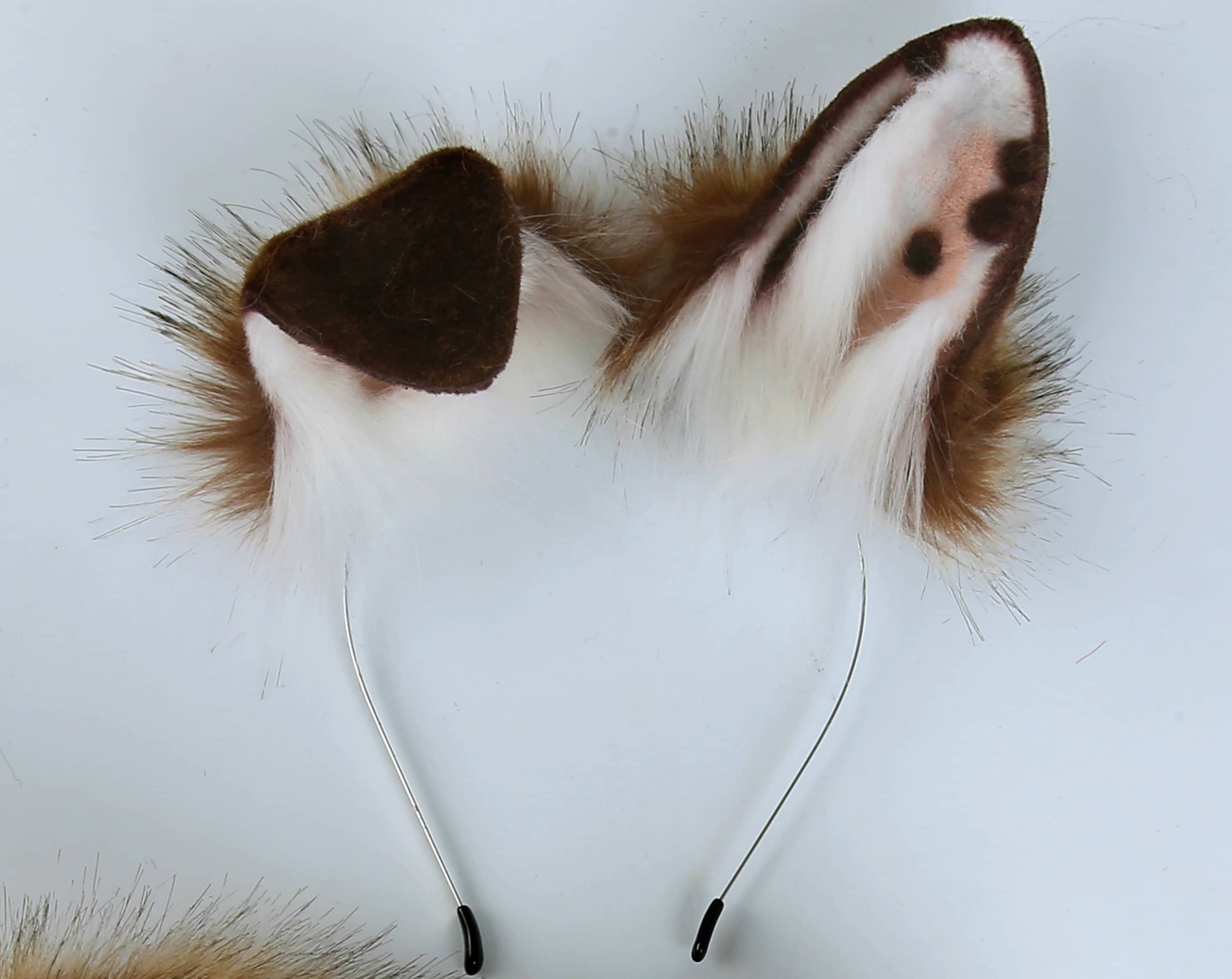 Brauner Hundeschwanz Plug und Ohr set Shiba Inu Schwanz Butt Etsy