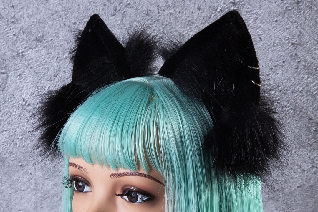 Fox Ears Cat Ears Black Cat Ears Kitty Ears Kitten Ears - Etsy