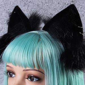 fox ears cat ears black cat ears kitty ears kitten ears headband ears faux ears wolf ears neko ears cosplay ears fox costume fox costume cat