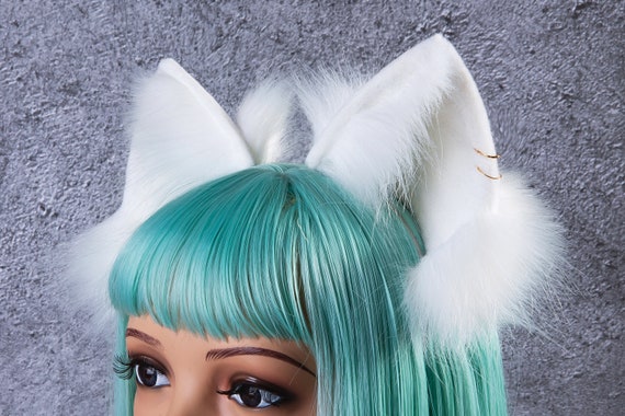 Kitten ear wolf ear fox ear headband cosplay ear anime | Etsy