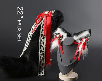 Coda Di Animale In Pelliccia Sintetica - Per Cosplay, Halloween, Feste, Volpe, Gatto, Lupo