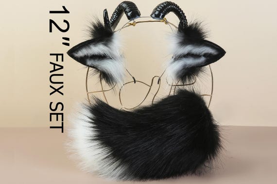 Serre-tête Oreilles De Mouton En Agneau Doux - Blanc - Pour Cosplay, Costume Animal, Fête - Adultes Et Enfants