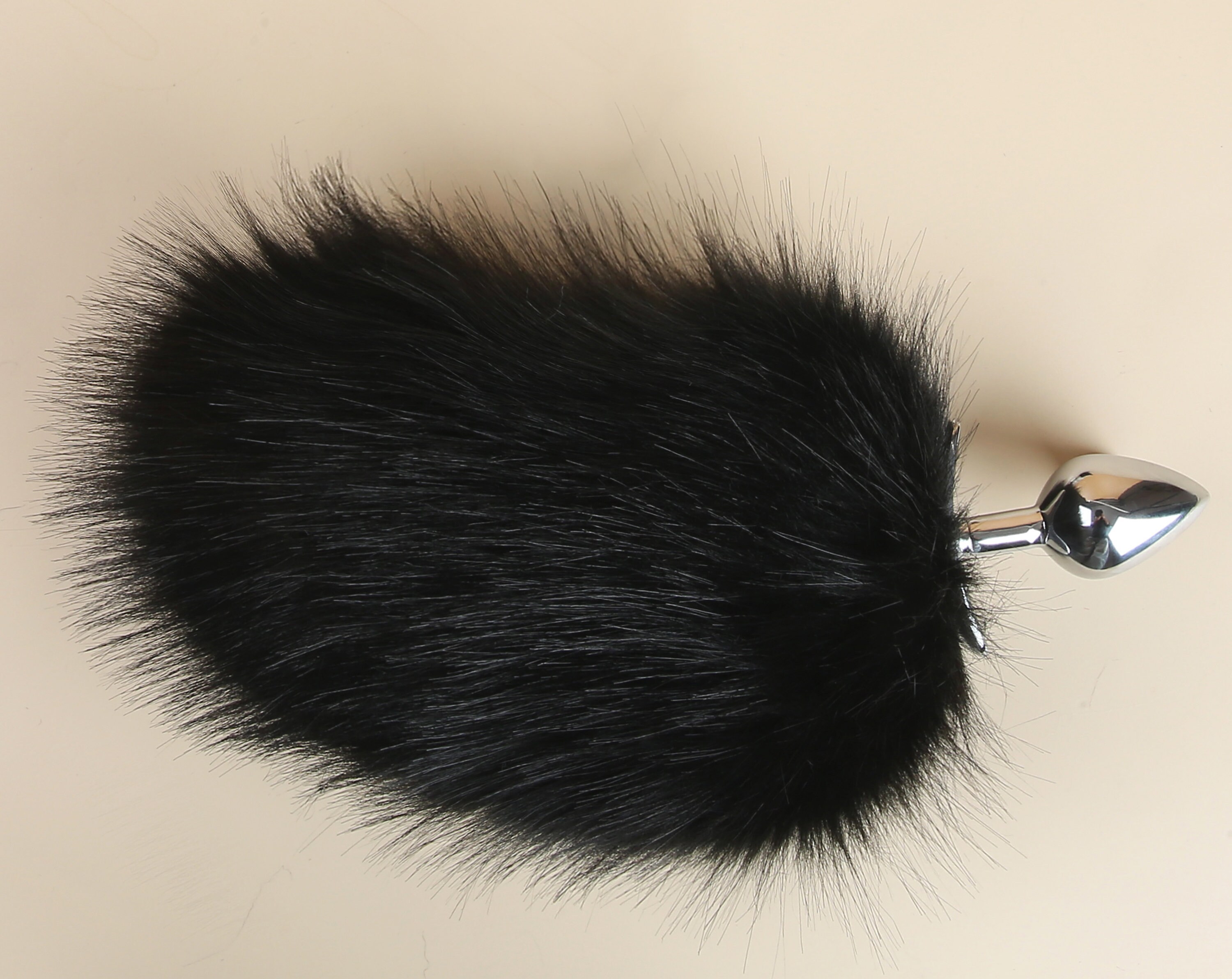 Black Bunny Tail Plug and Ear Set Bunny Tail Butt Plug Tail - Etsy