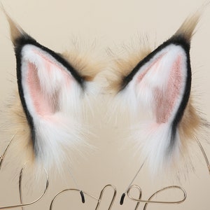 Lynx kat oor hoofdband kitten oor kitten play oor neko oor petplay oor anime cosplay oor nepbont vos oor caracal oor dier oor neko cosplay