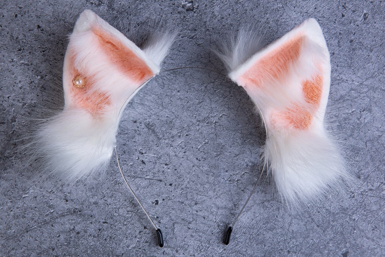 Wolf ear fox ear kitten ear neko ear anime cosplay cat ear ...