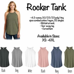 My Favorite tank - rocker tank - super comfy soft tank
