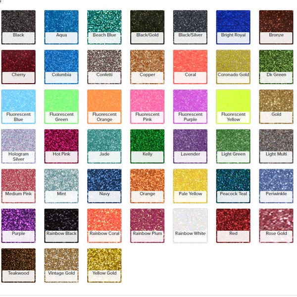 Stahls Glitter Flake Heat Transfer Vinyl