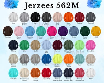 Jerzee Unisex Newblend Crewneck Sweatshirt 562M