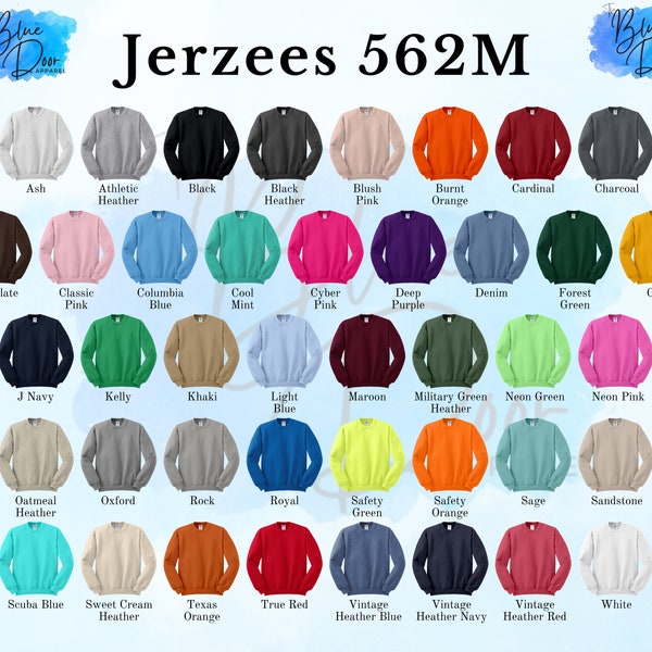 Jerzee Unisex Newblend Crewneck Sweatshirt 562M