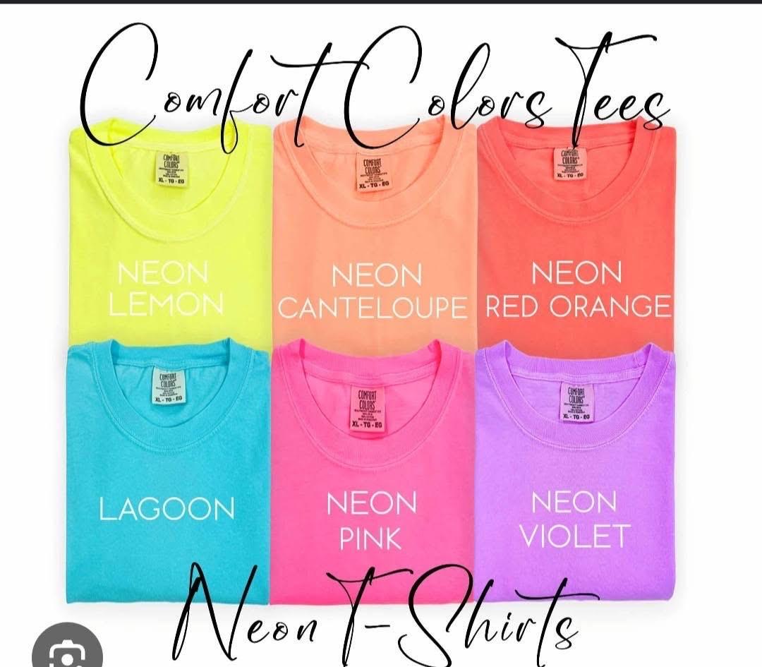 Comfort Colors Blank T-shirt for Screenprint ,htv ,vinyl