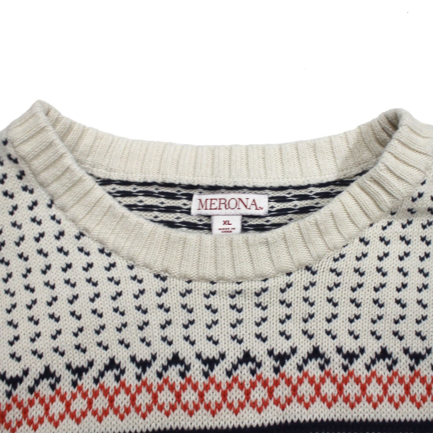 Merona Sweater Mens Knit Sweater XL 
