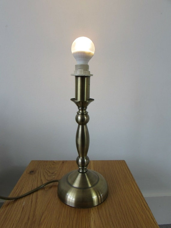 Laura Ashley Candlestick Table Lamp Base Only No Switch 28CM Etsy UK
