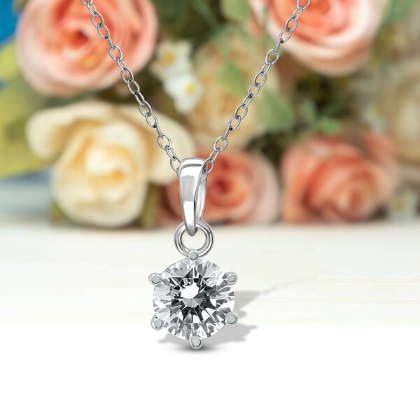 Diamond Pendant Necklace