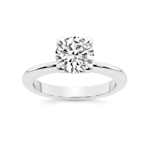 IGI Certified Lab Grown Diamond Solitaire Ring – 14K White Gold bild 1
