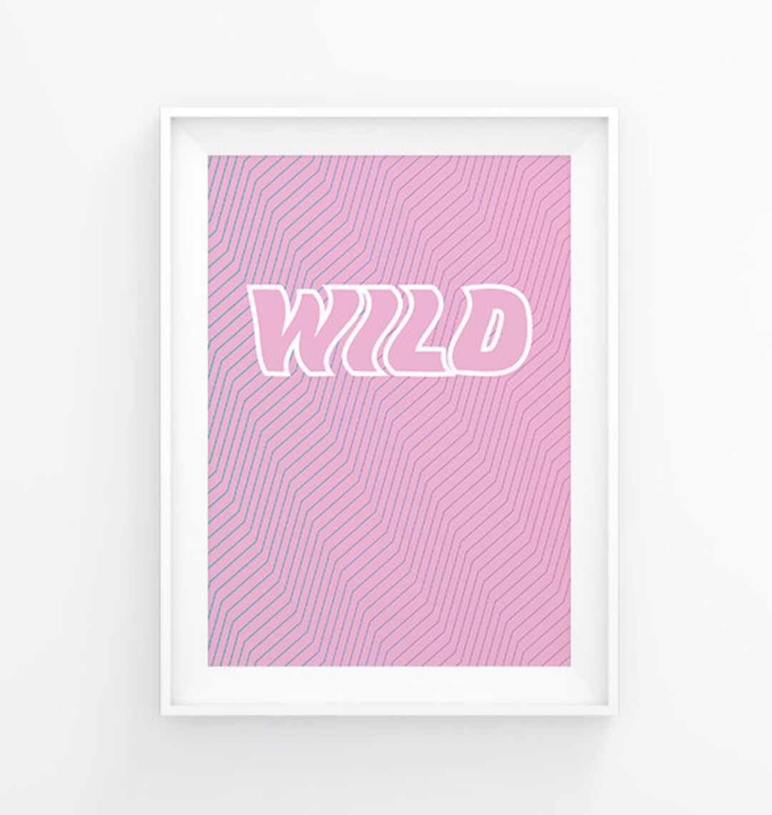 Wild Wall Art Print Etsy