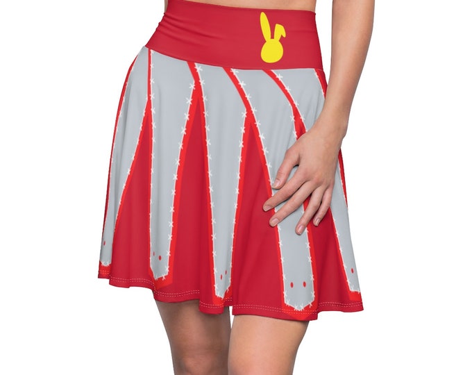 Mighty Red Skater Skirt