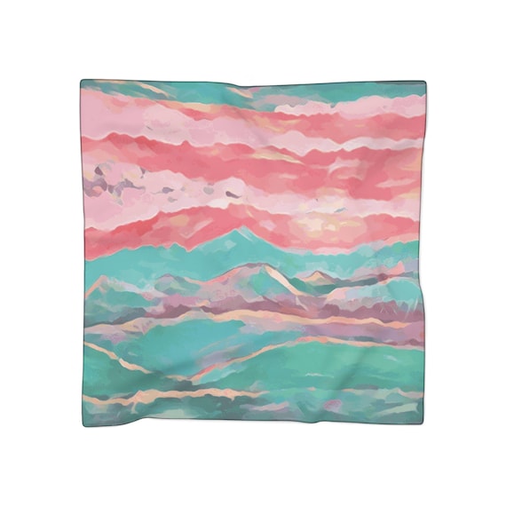 Candy Sky Poly Scarf
