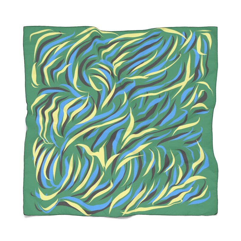 Swirly Poly Scarf image 1