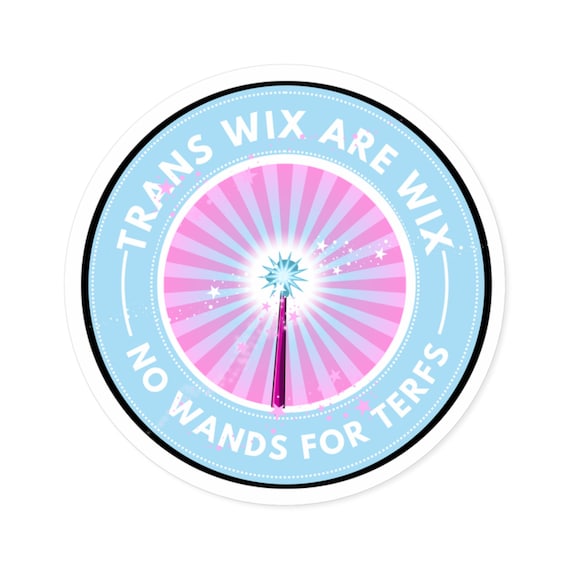 Trans Wix Fabulous Wand Sticker, Indoor\Outdoor