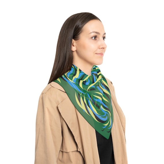 Swirly Poly Scarf