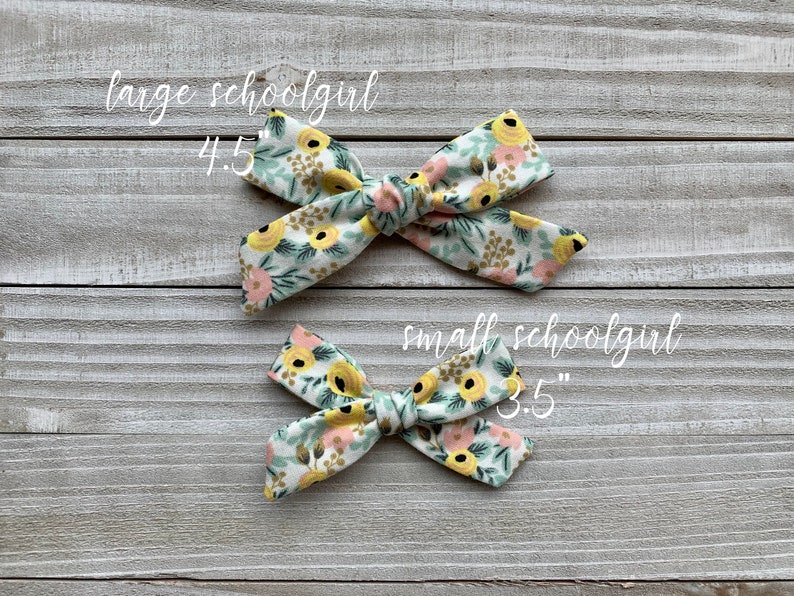 Peach Fall Hair Bow Toddler Peachy Check Schoolgirl Bow Newborn Girls Hair Clip Baby Nylon Headband Baby Cotton Bow Girls