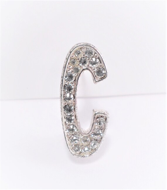initial brooch pin