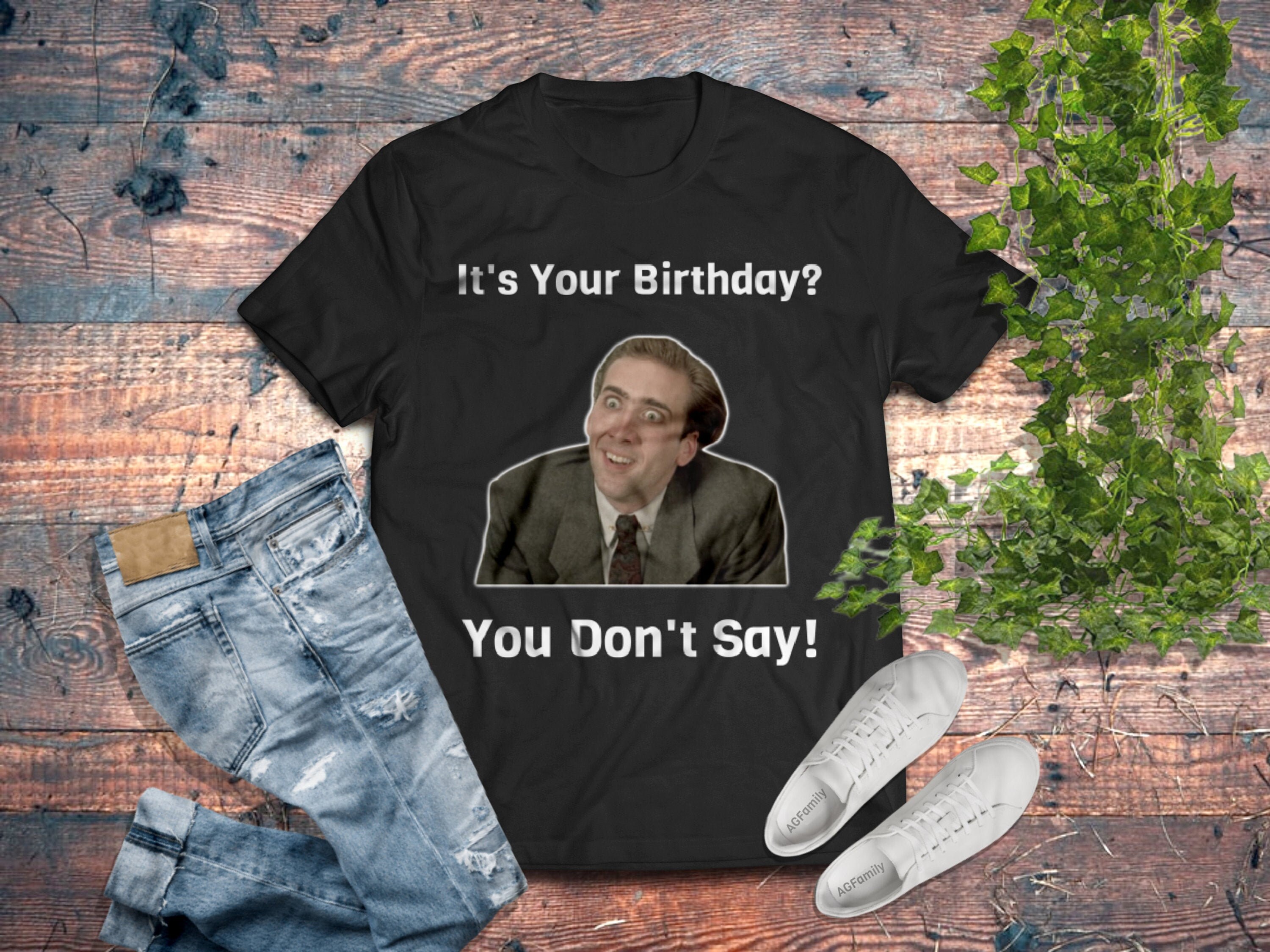 nic cage t shirt