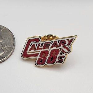 Calgary Vintage  88s Enamel Pin