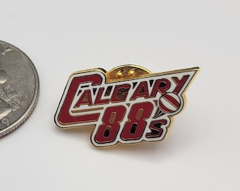 Calgary Vintage  88s Enamel Pin