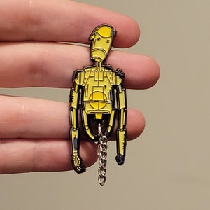 Złamana szpilka emaliowana Droid
