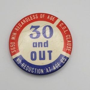 Vintage Labor Union Local 30 and Out