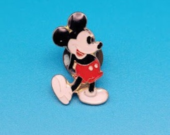 Épinglette vintage Mickey Mouse en émail Épinglette Disney