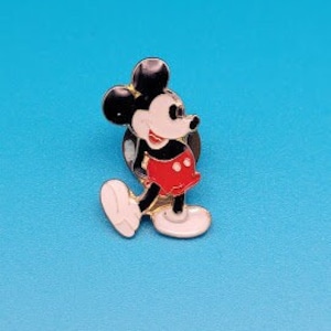 Vintage Mickey Mouse Enamel Pin Disney Lapel Pin
