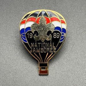 Vintage Boy Scout Lapel Pin National Jamboree 1989 Pin