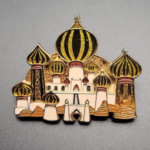 Walt Disney Imagineering Aladdin Pin Jasmines Castle Limited Edition 300 World of Color Lapel Pin
