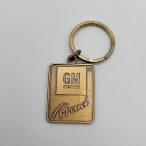 1960s Vintage Classic Chevy Car Key Ring Charm Holder Solid 14k