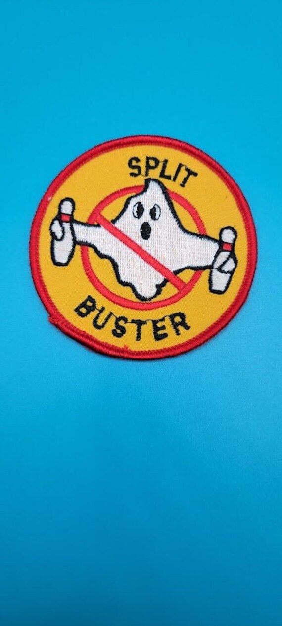 Bowling Patch Split Buster Ghost Sew On A1