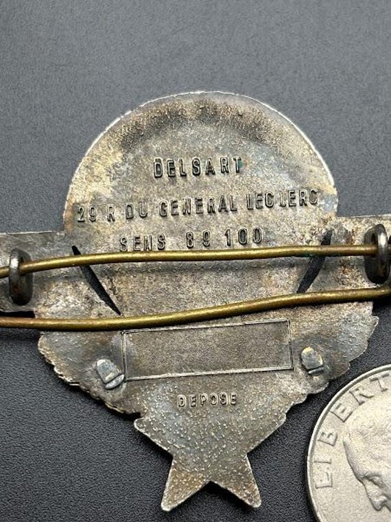 ヴィンテージフランス軍空挺部隊バッジ - Etsy 日本