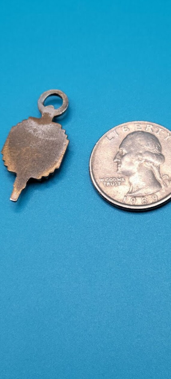 ビンテージネックレス　Central Catholic High School Vintage Catholic Central High School Keychain Pendant Gold